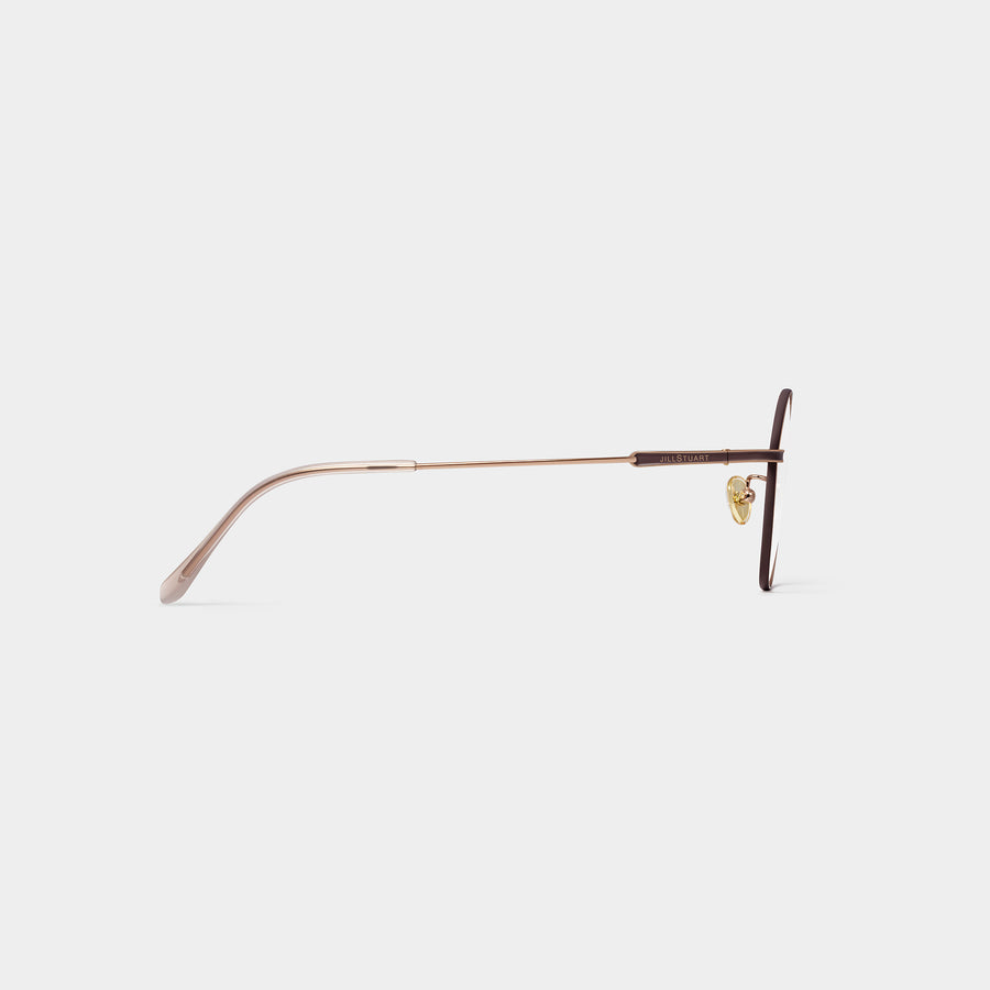 NADIA - 多邊形鈦金屬光學眼鏡