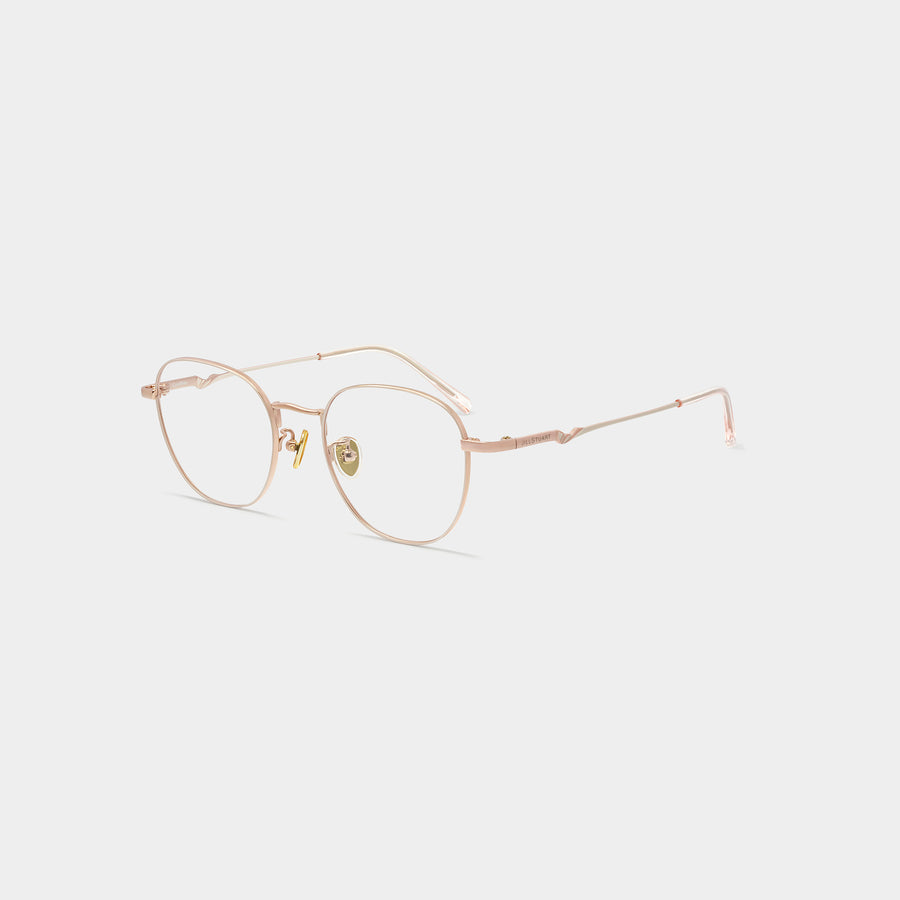 CYNTHIA - 梨形鈦金屬光學眼鏡