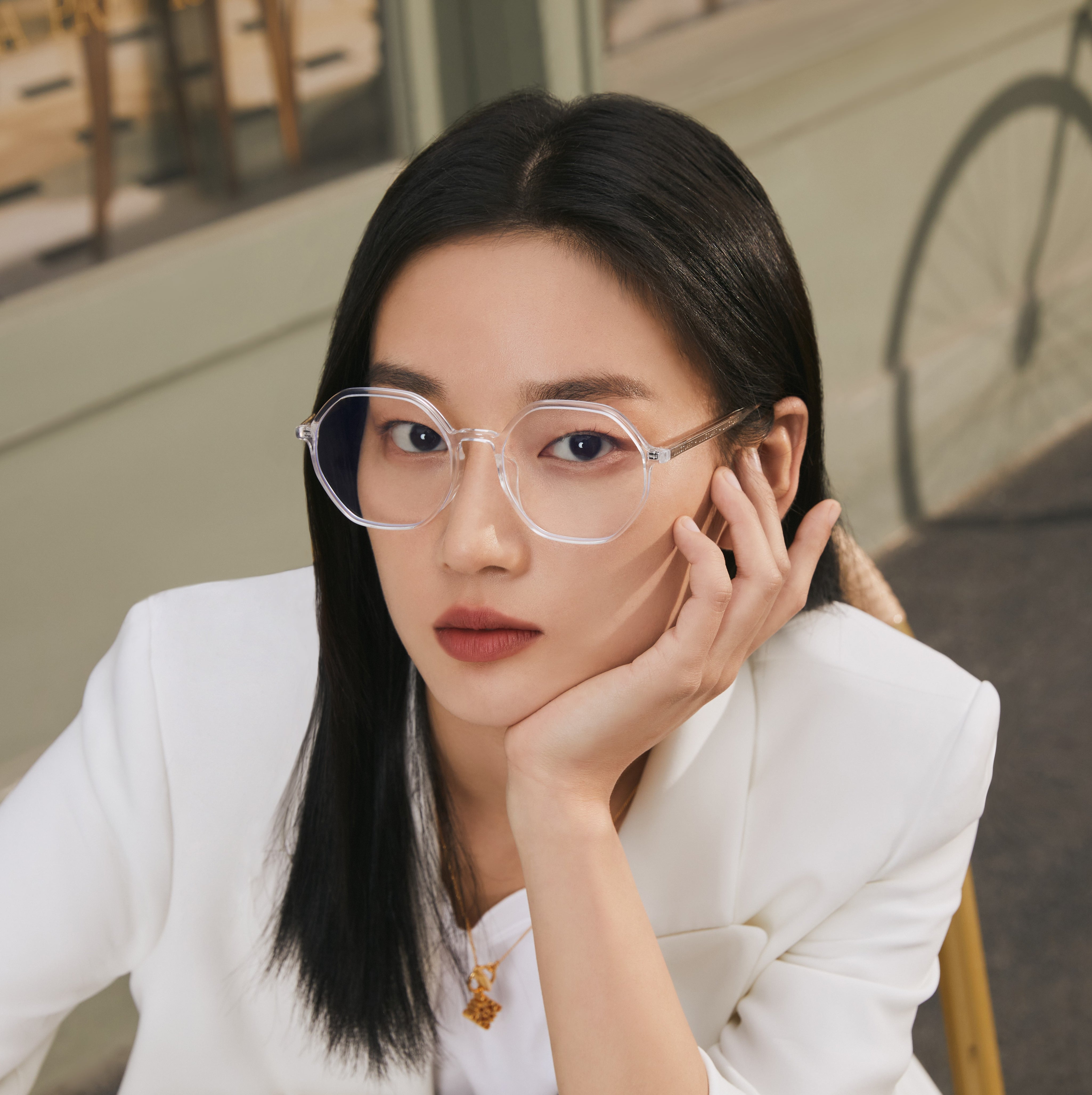 JOYFUL Angular Acetate Optical Glasses